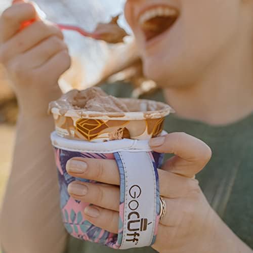 Go Cuff Ice Cream Coozie Пинтовая маншет за многократна употреба Противоскользящий неопреновый изолатор на Големината