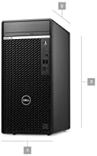 Настолен компютър Dell Optiplex 7000 7000 MT Mini Tower (2022) | Core i7-твърд диск с капацитет 1 TB + твърд