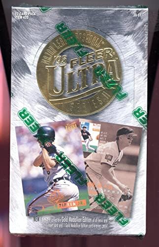 1995 Бейзболна картичка Fleer Ultra '95 95 Series 2 II Двухкомпонентная Восъчен Опаковка Box - Бейзболни Восъчни опаковка