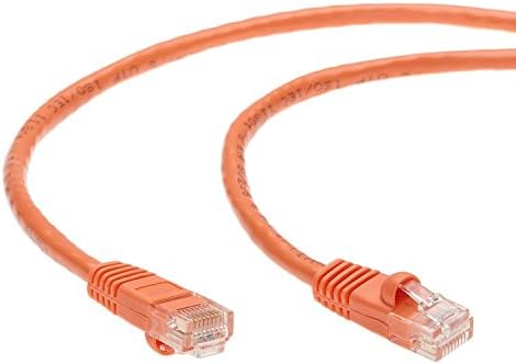 Инсталационните части (10 на Ethernet пакети-CAT6 кабел, кабел UTP дължина от 1, 1.5 метра - Оранжево, синьо