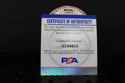Бейзболен автограф с автограф Лу Пиньеллы Auto PSA/DNA Al88915 - Бейзболни топки С Автографи