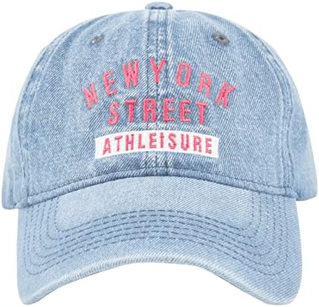 Оригиналната Ню Йорк Деним бейзболна шапка Реколта Промытая Регулируема Шапка за Татко нисък профил Командване