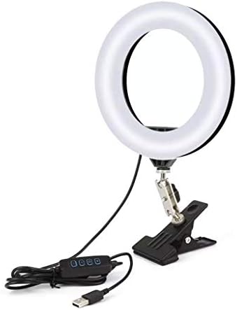 LIUYUNQI Димиране на Led Околовръстен Лампа за Селфи с Поставка USB Selfie Light Околовръстен Лампа Голяма Фотография