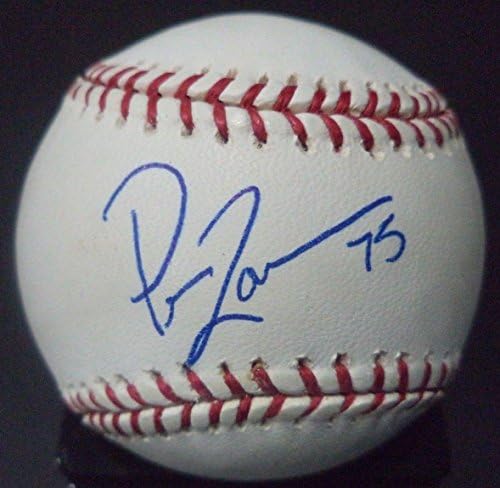 Престън Ларрисон Детройт Тайгърс Подписа Бейзболен топката Romlb с Автограф W / coa - Бейзболни топки с автографи