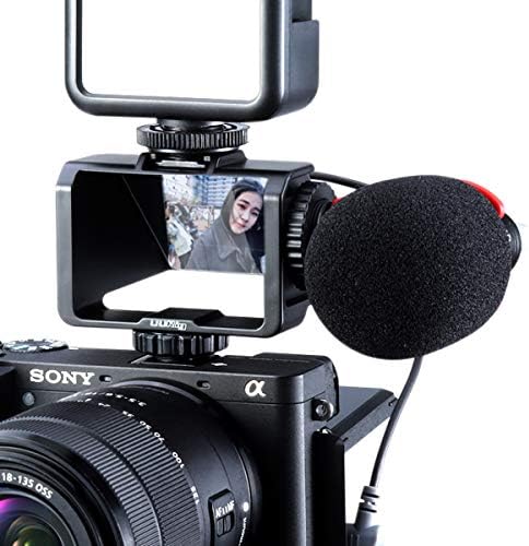 UURig Videoblog Селфи Панти на екрана, за да беззеркальной фотоапарат Sony A7R3 A7III A7II A6000/A6300/A6500