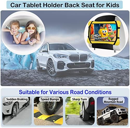 Кола за iPad на задната седалка за деца, Кола за iPad на Задната седалка на колата, Държач за документи в облегалката