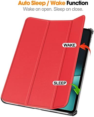 Защитни скоби за таблет Калъф за OnePlus Pad 11,6 инча 2023, Трикуспидалната smart-калъф за таблет, делото твърд