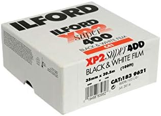 Ilford XP2 Супер черно-бяла негативна фолио, ISO 400, 35-мм рулонная фолио, 100-инчов ролка