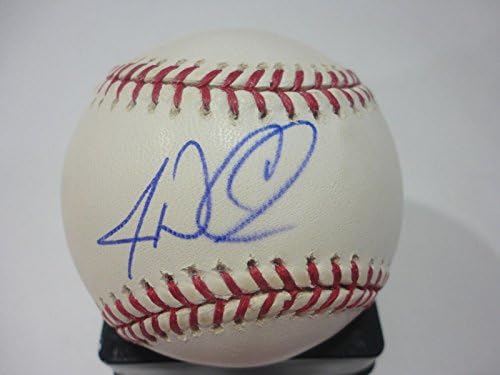 Джей Ди Клоссер Колорадо в Скалистите планини с автограф M. l.. Baseball W / coa - Бейзболни топки с автографи
