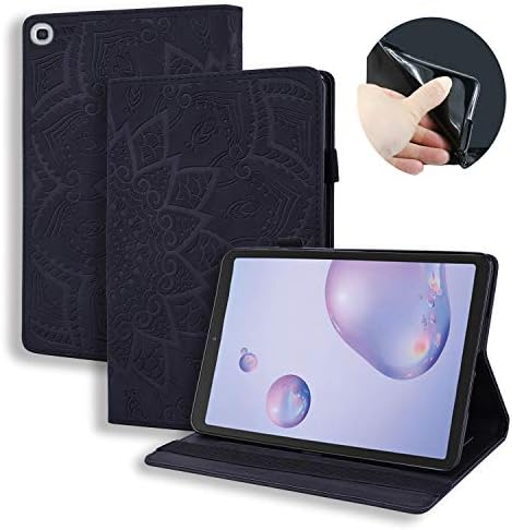 Калъф Galaxy Tab A 8.4 2020 SM-T307U, Поставка за Фолианта от Тисненой кожата Techcircle Мандала, Мека делото