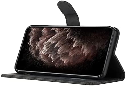 Калъф за Samsung Galaxy S23/S23 Plus/S23 Ultra, Кожен Флип калъф за телефон с Катарама, Отделение за карти,