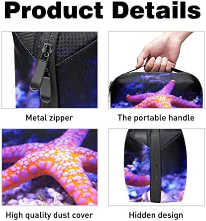 Водоустойчиви козметични чанти, козметични чанти за пътуване във формата на морски звезди, Многофункционални