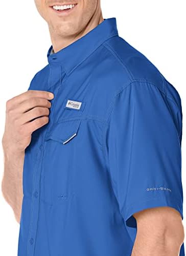 Мъжки офшорна Риза с къс ръкав Columbia с ниско съпротивление на триенето