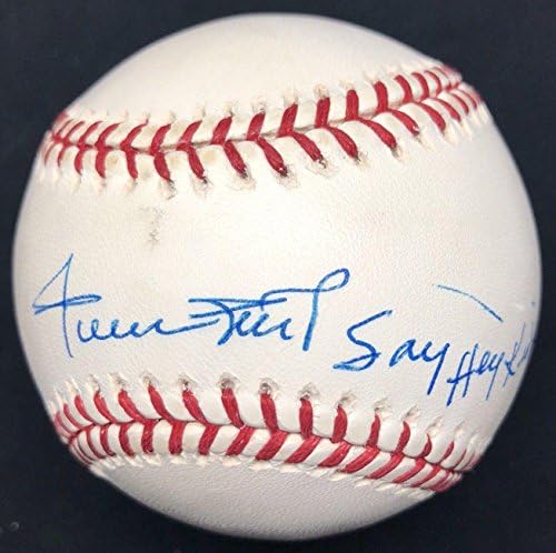 Уили Мейс, Кажете Здравей, Мила, Бейсбольное Прякор С Автограф на JSA LOA - Бейзболни топки С автографи
