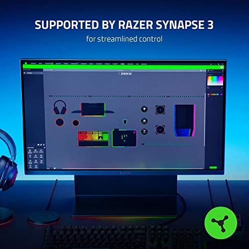 Адресуемый RGB контролер Razer Chroma: Универсална съвместимост - 6 адресируеми RGB-заглавията - Работи от Razer