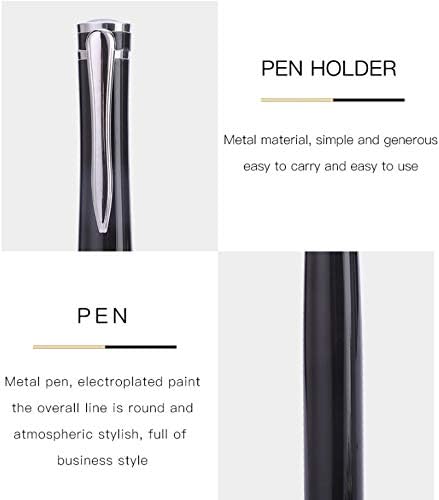 Гел химикалка JYDQM Heavy Feel, метална благородна бизнес офис дръжка, подаръци и фирмено лого по поръчка, дръжка