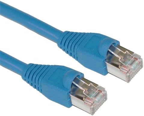 Екраниран Ethernet кабел Cat5e Offex, Без довършителни / С Формованным корпус, 3 метра, Синьо (OF-10X6-56103)