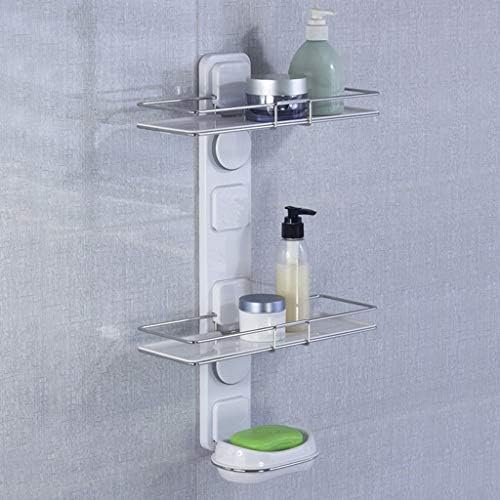 YFQHDD Поставка за душ, устойчив на корозия, с множество рафтове, Кошница-Органайзер за Душата, включва сапун
