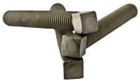 Инсталационните винтове с квадратна глава - Корпус от легирана стомана, закалена 5/16 -18 x 1-1 /2 - Термичен