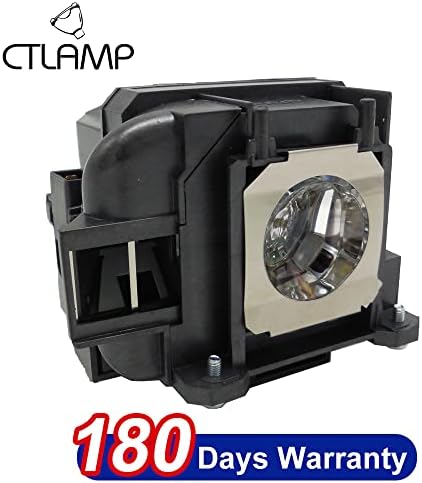 CTLAMP A + Качество V13H010L78 ELP78 Замяна лампа на проектора с кутия, съвместима с elplp78 Epson PowerLite