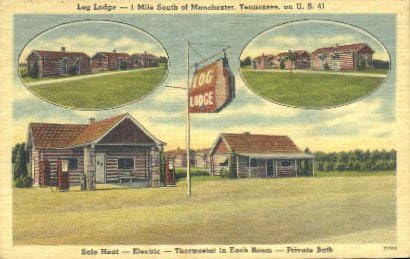 Пощенска картичка от Манчестър, щата Тенеси