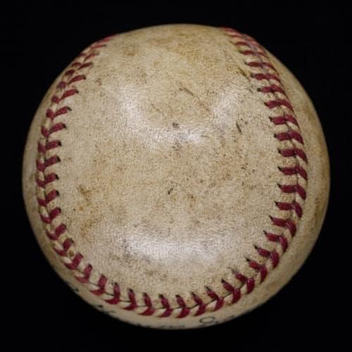 Хонус Вагнер използва бейзбол с единствената подпис - най-добрият пример в света! В играта JSA - MLB с автограф,