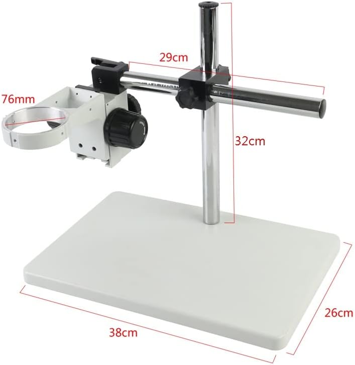 N/A Промишлен Бинокъла Тринокулярный микроскоп Поставка за камера Притежателя Скоба 76 мм Универсален въртящи