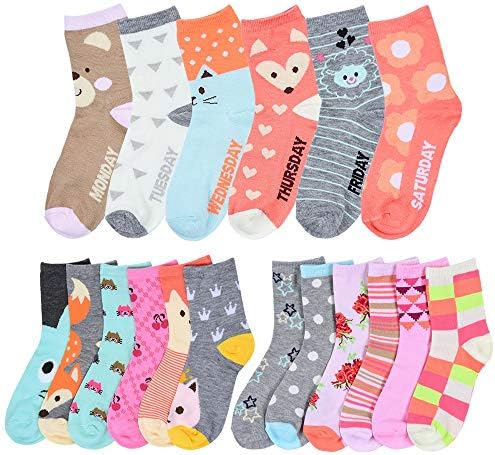 3 Чифта Чорапи За Момичета, Размер обувки за деца От 2 до 3 години, Детска Мода Различни цветове, САЩ