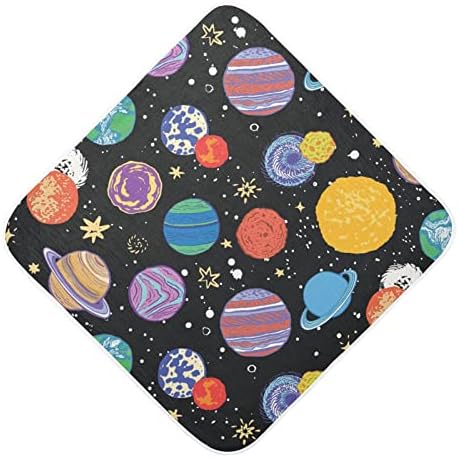 Детско Кърпи за баня vvfelixl, Бебешки Кърпи с капак от Космическото пространство, Абсорбиращи Кърпи за малки