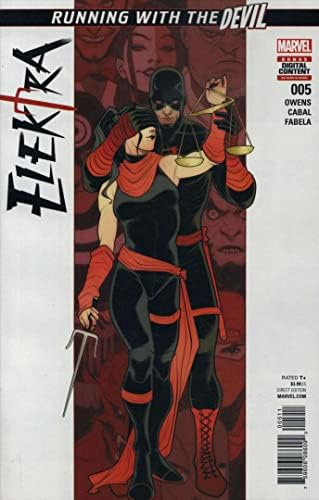 Електра (5-та серия) 5 VF / NM; Комиксите на Marvel | Органи с дявола