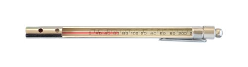 Ръчен Тест термометър Thermco BM2011AS, изпълнен с червен Спирт, корпус от Бронированного алуминий, температурен