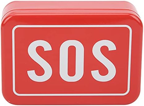 Кутия за аварийно оборудване SALUTUY, кутия SOS Атрактивен цвят, лесен за почистване, преносима за нощуване