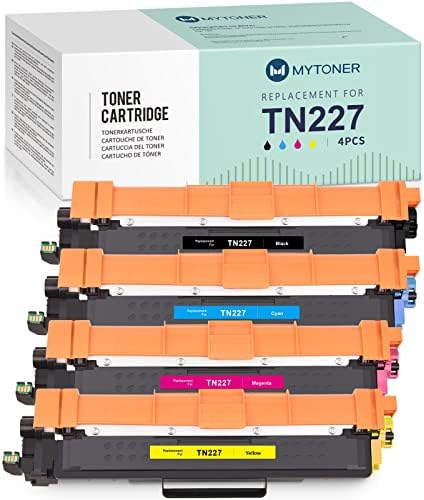 MYTONER TN-227BK/C/M/Y Рециклирана Тонер касета за Brother TN227 TN-227 TN223 TN-223BK/C/M/Y Тонер за принтер