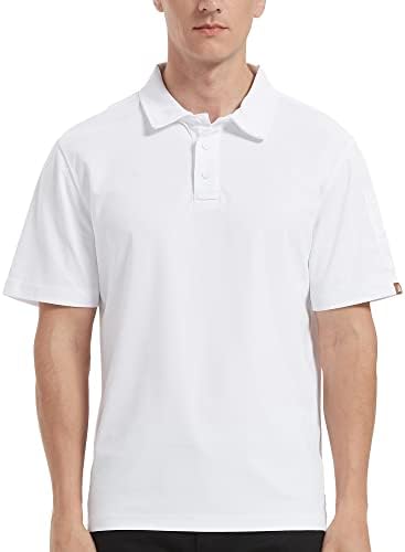 UBEE Мъжки Спортни Ризи с къси ръкави, Тениска с къс ръкав, Ежедневни Ризи За Голф, Тениски за Тенис на маса