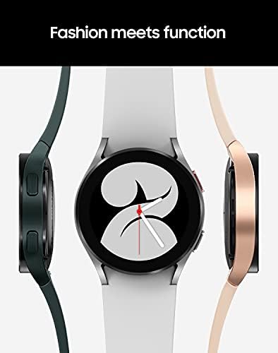 Умен часовник SAMSUNG Galaxy Watch 4 40 мм с ЕКГ-монитор за проследяване на състоянието на здраве, фитнес, джогинг,