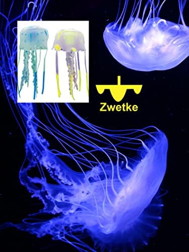 Фантазийная Медуза за лампи Jellyfish - Комплект от 2 Големи Весели Светещи силиконови медузи, за да лава лампи