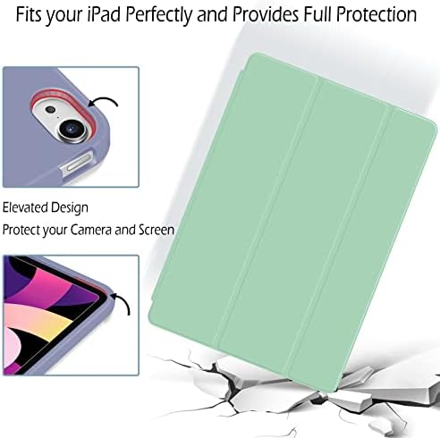 Калъф Billionn за iPad Air 5/4-то поколение (2022/2020, 10,9 инча) + Защитно фолио за екран с държач за моливи