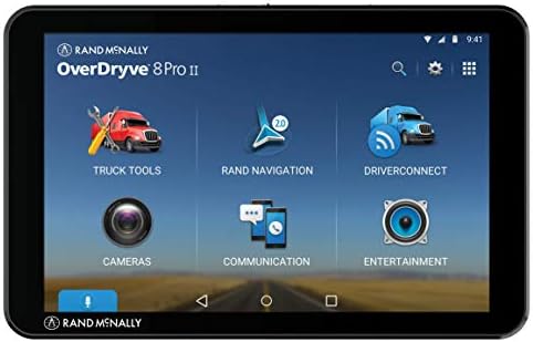 Rand McNally OverDryve 7 Pro Gen 2, 7-инчов таблет с GPS система за камиони, лесен за разчитане дисплей, видео