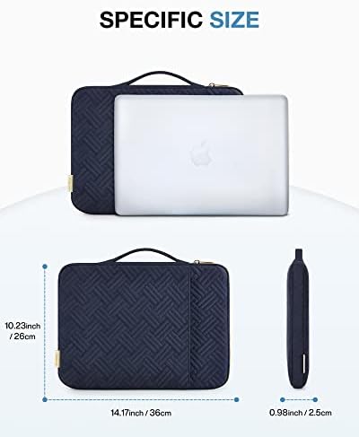 Калъф за носене на лаптоп BAGSMART 13,3 инча, Калъф за лаптоп, който е Съвместим с 14-инчов MacBook Air Pro