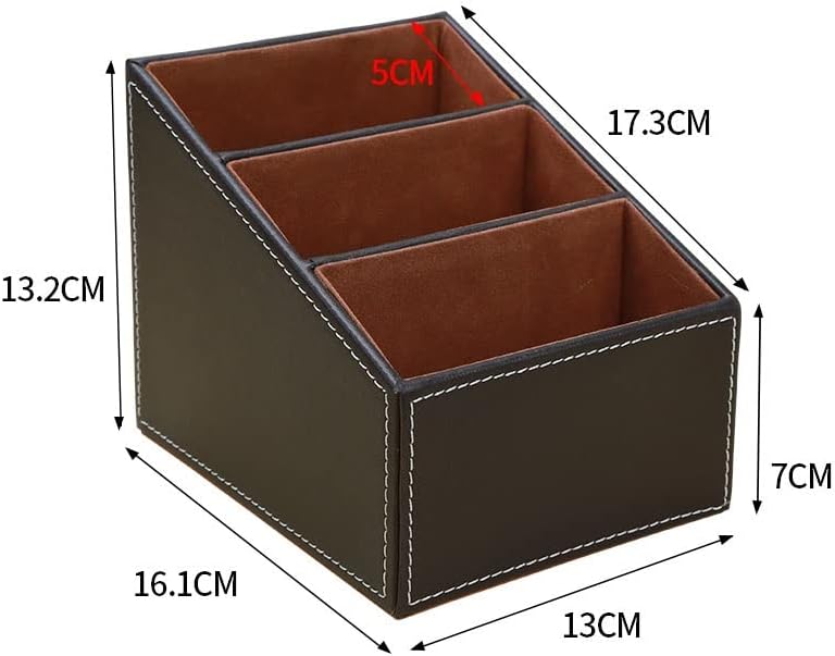 IRDFWH Многофункционални Кутии за съхранение на Кожи от малки Неща Настолен Органайзер Кутия за дистанционно