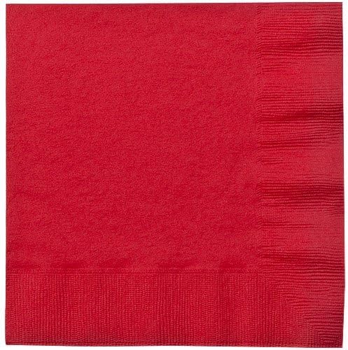 Комплект кърпички за обяд Party Dimensions - Червени, Бели и сини 20 Опаковки салфетки - Комплект от 3 теми