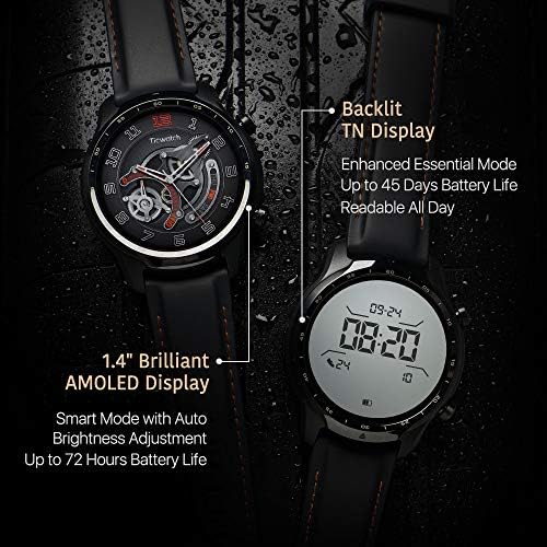 Ticwatch Pro 3 GPS Smart-часовници Мъжки дрехи OS Часовници Qualcomm Snapdragon Носете 4100 Платформа за Здравето