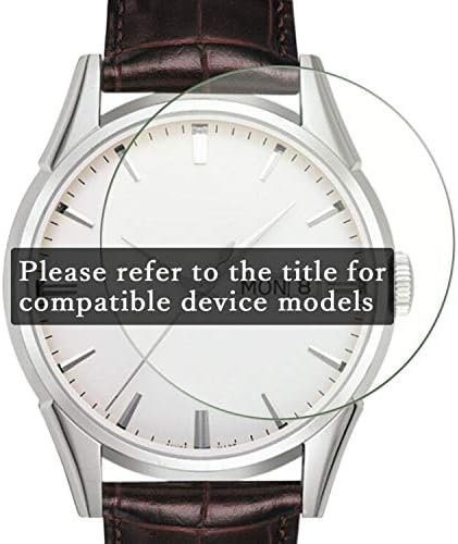 Защитно фолио за екрана Synvy [3 опаковки], съвместима със защитни филм за смарт часовници Тисо Gentleman Swiss