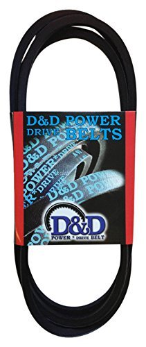 D&D PowerDrive 1743875 Заменяеми колана Toro или Wheel Horse, A/4L, 1 Лента, Дължина 160 , Гума