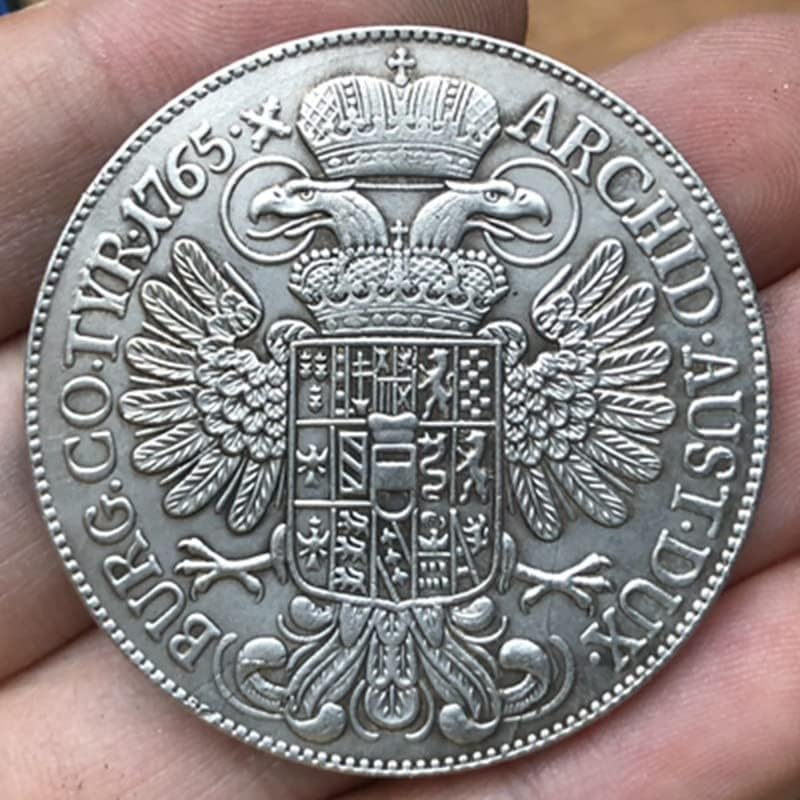 1765 Австрийските Медни Монети със сребърно покритие Антични Монети Събиране на Монети ръчно изработени може