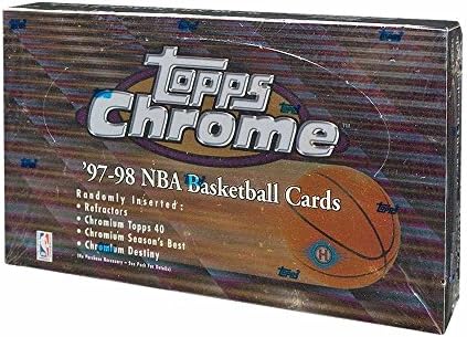 1997-98 Topps Хромирани Баскетболно кутия за хоби