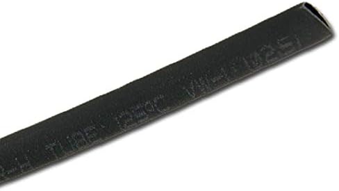 Нова Свиване тръба Lon0167 2,5 мм, Черен на цвят, Свиване на тръби 3 м (2,5 мм schwarzer Schrumpfschlauch, Шрумпфшлаух,