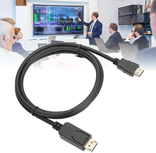 Кабел eboxer-1 ДП към HDMI Порт на дисплея 4K HD 1080P (DP) към Адаптер HDMI кабел, проектор, монитор и т.н.