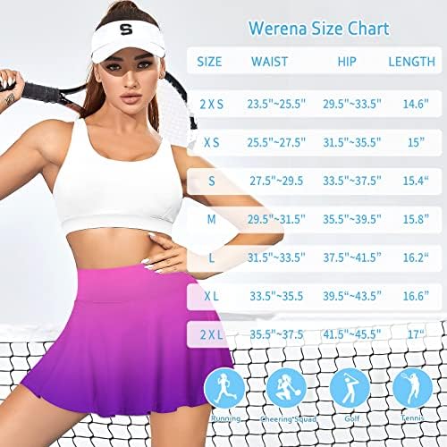 Плиссированная Тенис пола за Жените с Къси панталони, Спортни къси Панталони за голф с Джобове, Спортни Прагове