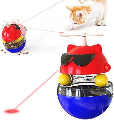 Образователни играчки-Пъзели Gesuche Tumbler Swing Пъзел за котки, Диспенсер за хранене-Пъзел, богат на функции